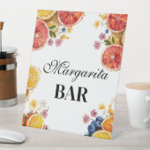 シトラスメインスクイーズマルガリータバーブライダルシャワー 台座サイン (インサイチュ)