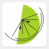 シトラスライムスクエア スクエアシール (正面)