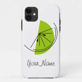 シトラスライム'名前' iPhoneケース iPhone 11 ケース