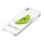 シトラスライム'名前' iPhoneケース Case-Mate iPhoneケース (下部)