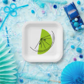 シトラスライム ペーパープレート (パーティー)