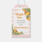 シトラスリトルかわいこちゃん1stバースデーサンサンキューユナイテッド ギフトタグ (正面)