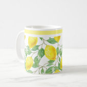 シトラスレモンと葉コーヒーマグ コーヒーマグカップ (正面左)