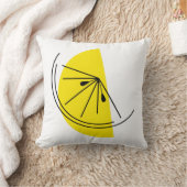 シトラスレモンスクエア装飾用クッション クッション (ブランケット)