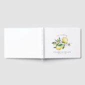 シトラスレモンフローラウォーター結婚カラー ゲストブック (全面)