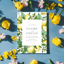 シトラスレモンフローラウォーター結婚カラー