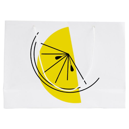 シトラスレモン抱き枕ラージ ラージペーパーバッグ (裏面)
