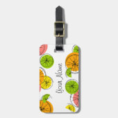 シトラス名荷物タグ ラゲッジタグ (正面縦)
