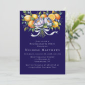 シトラス地中海のブーケバチェロレッテ 招待状 (スタンド正面)