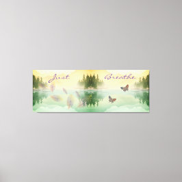 シトラス山反射ジャスト呼吸 キャンバスプリント