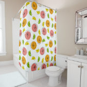 シトラス数々のシャワーカーテン シャワーカーテン (インサイチュ)