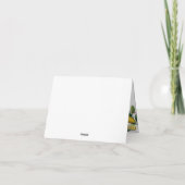 シトラス素朴ガーデンサンキューカード サンキューカード (裏面)