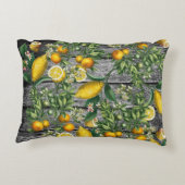 シトラス素朴ガーデン アクセントクッション (裏面)