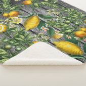 シトラス素朴ガーデン シェルパブランケット (3/4)