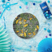 シトラス素朴ガーデン ペーパープレート (パーティー)