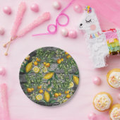 シトラス素朴ガーデン ペーパープレート (パーティー)