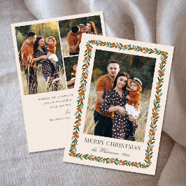 シトラス絵を描フレームクリスマス4 Photo Collage シーズンカード