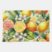 シトラス開花 キッチンタオル (横)