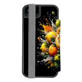 シトラス エクスプロージョン INCIPIO iPhoneウォレットケース (フォリオ裏面)