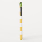 シトラス オーチャード レモン ストライプ モノグラム Case-Mate iPhoneケース (裏面/左)