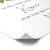 シトラス - キッス数当てゲーム（ブライダルシャワー用） ポスター (角)