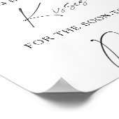 シトラス - キッス数当てゲーム（ブライダルシャワー用） ポスター (角)