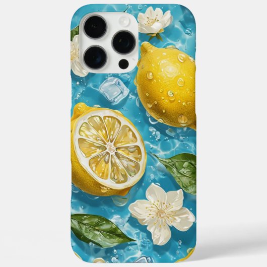 シトラス スプラッシュ レモン Case-Mate iPhoneケース (裏面)