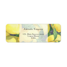 シトラス・レモン – ママのメイン絞りベビーシャワー