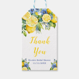 シトラス レモン メディテレーニア ブライズシャワー ギフトタグ