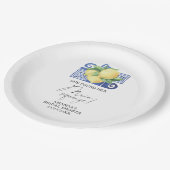 シトラス・レモン – 彼女は彼女のメインの絞りを見つけた ペーパープレート (アングル)