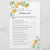 シトラス – 誰が花嫁のゲームを知っ最高のている (正面)