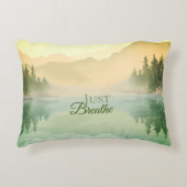 シトラスNグリーンマウンテンズフォレストランドスケープ アクセントクッション (正面)