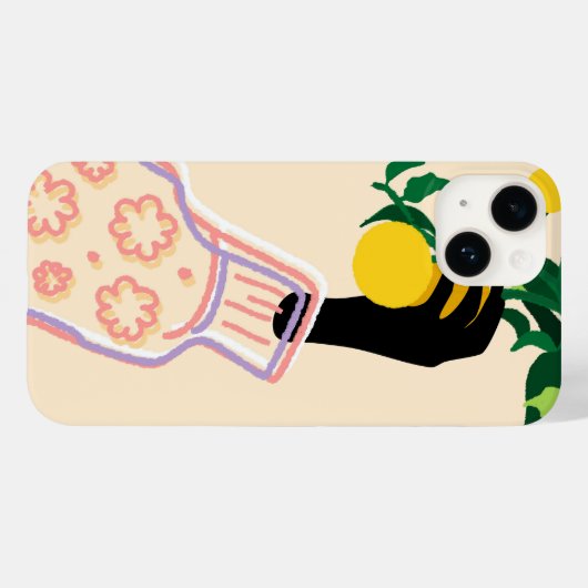 シトラスTouch Case-Mate iPhoneケース (裏面 (横))
