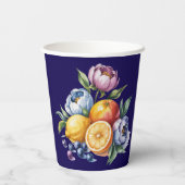 シトラッ地中海のスブーケ結婚ス 紙コップ (裏面)