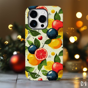 シトラッ鮮やかツフルーツフォンケはっきりしたース Case-Mate iPhone 14 PROケース