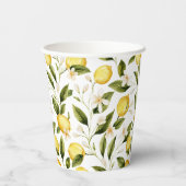 シトラレモンブライダルシャワー 紙コップ (裏面)