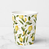 シトラレモンブライダルシャワー 紙コップ (右)