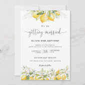 シトラレモン結婚式招待状 招待状 (正面)