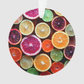 シトランドリームレモンライムオレンジフルーツ オーナメント (正面)