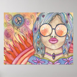 シトリニア | Gumptionの少女 | 24" x 18インチポスター ポスター