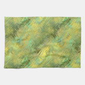 シトリンイエローガラス質感 キッチンタオル (横)