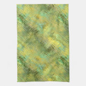 シトリンイエローガラス質感 キッチンタオル (縦)