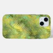 シトリンイエローガラス質感 Case-Mate iPhoneケース (裏面 (横))