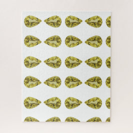 シトリンジェムストーンイエロー ジグソーパズル