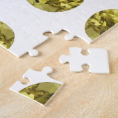 シトリンジェムストーンイエロー ジグソーパズル (側面)