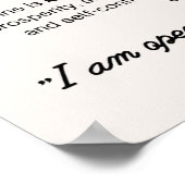 シトリン石結晶の意味 ポスター (角)