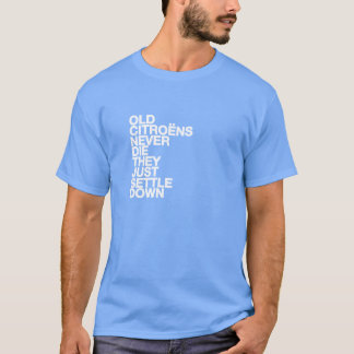 シトロエンのおもしろいな引用文のTシャツ Tシャツ
