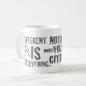 シトロエンは車のマグを引用しました コーヒーマグカップ (正面左)