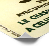 シトロエンは1933年のポスターで距離記録を樹立 ポスター (角)