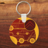 シトロエントラクションアヴァンキーチェーン キーホルダー (正面)